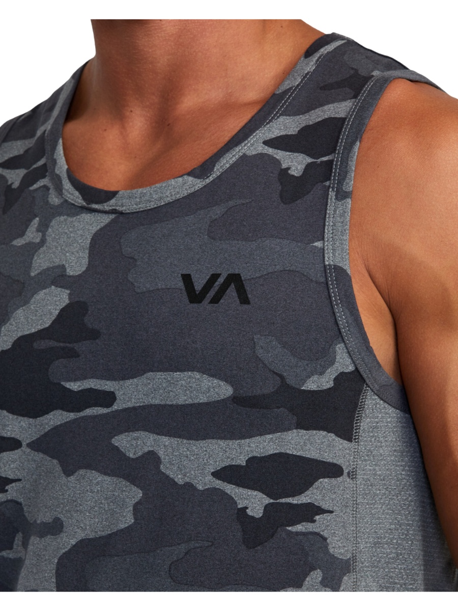 RVCA Sport Vent SL Tank Top - Camo | Best selling products | Collection_Zalando | Men's short sleeve t-shirts | Men's T-shirts | Stock Steals | surfdevils.com