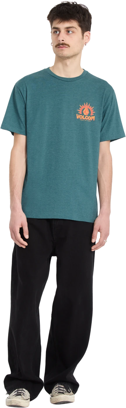 Volcom SOLSTICE HTH SST camiseta manga corta hombre detail 5 | Rifle Green