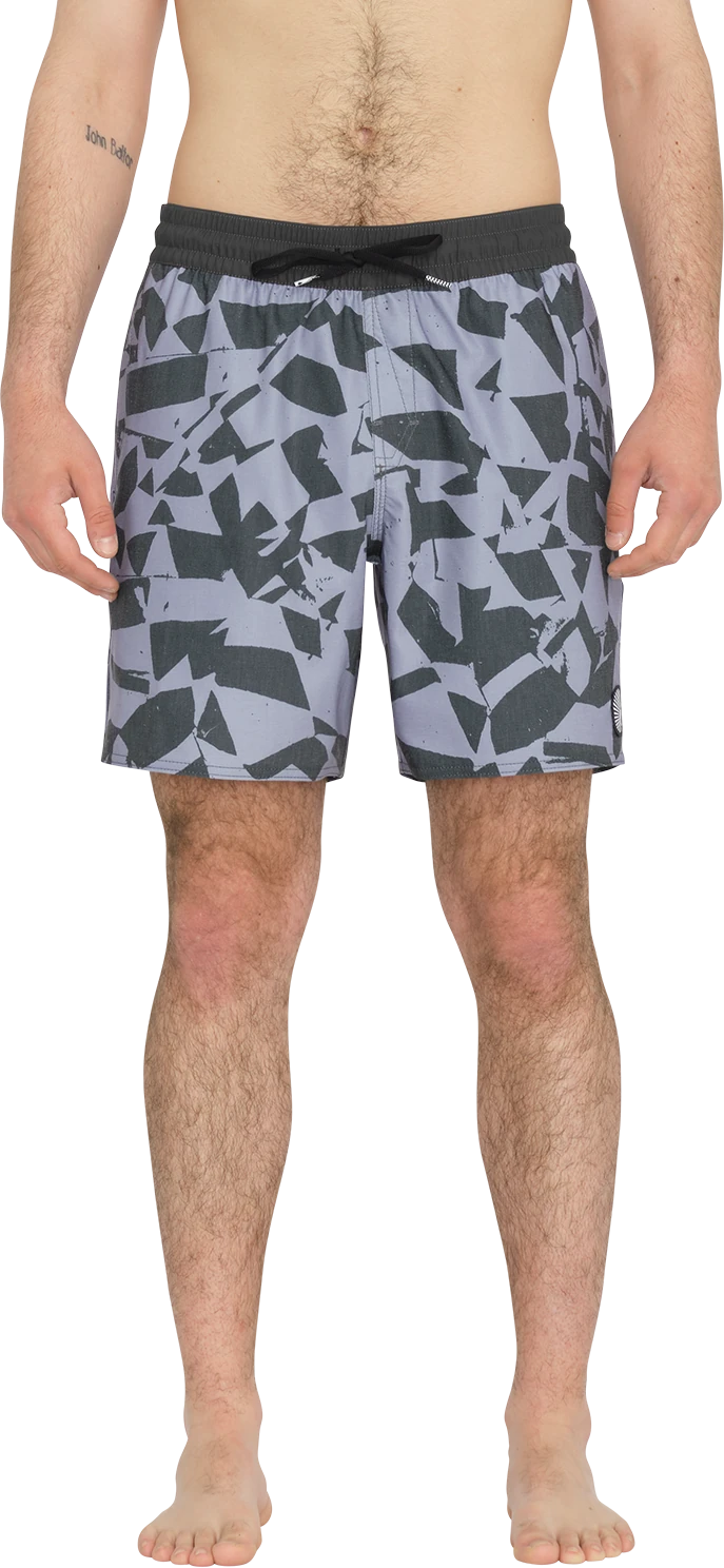 Volcom Stoney Trunk 17 trajes de baño hombre detail 2 | Violet Dust