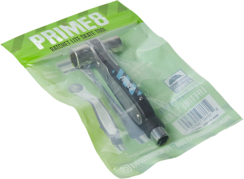 PRIME8 PRIME8 Ratchet Lite Skate Tool Black lijas de skateboard detail 1 | Black