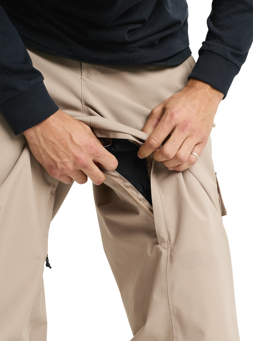 Burton Burton Reserve 2L Baggy Pant pantalón hombre detail 5 | Summit Taupe