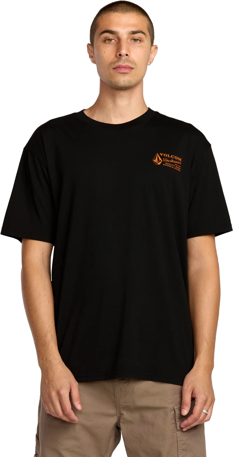 Volcom Workwear camiseta manga corta hombre | Black