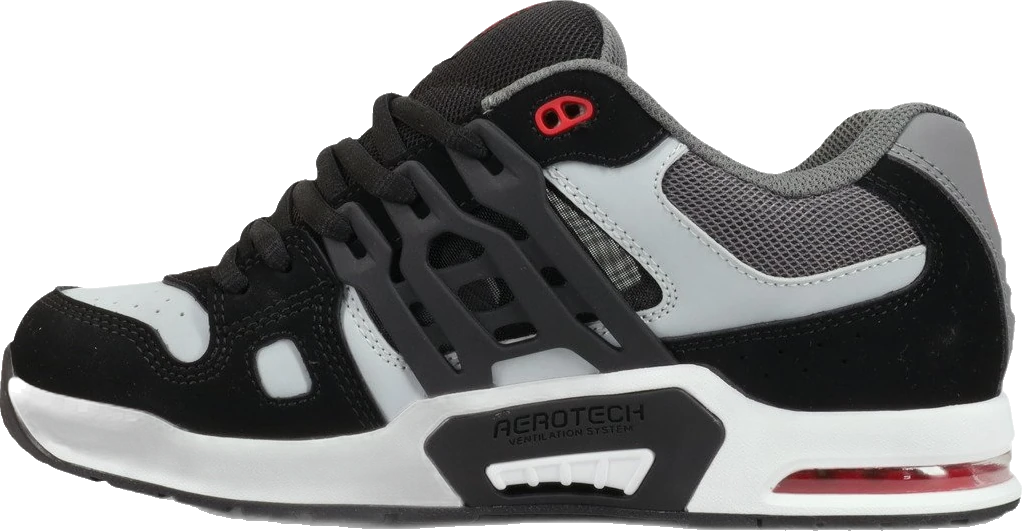 DC Shoes AT-2 calzado hombre detail 7 | Black/Grey/Red
