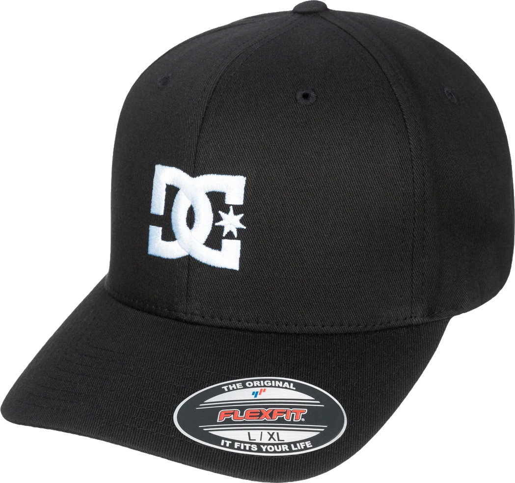 DC Shoes DC Cap Star 2 Flexfit Negro gorra hombre | Negro