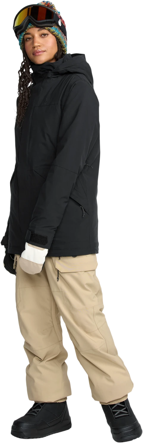 Volcom CRESTON 3D STRETCH BIB OVERALL pantalón mujer detail 3 | Oatmeal