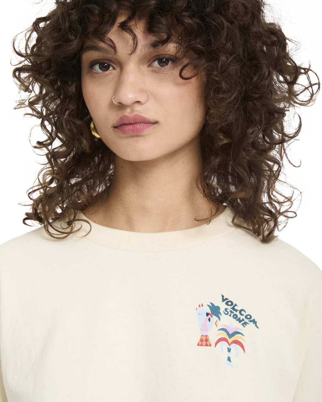 Volcom FA BRUNO LUCAS camiseta manga corta mujer detail 6 | Vintage White