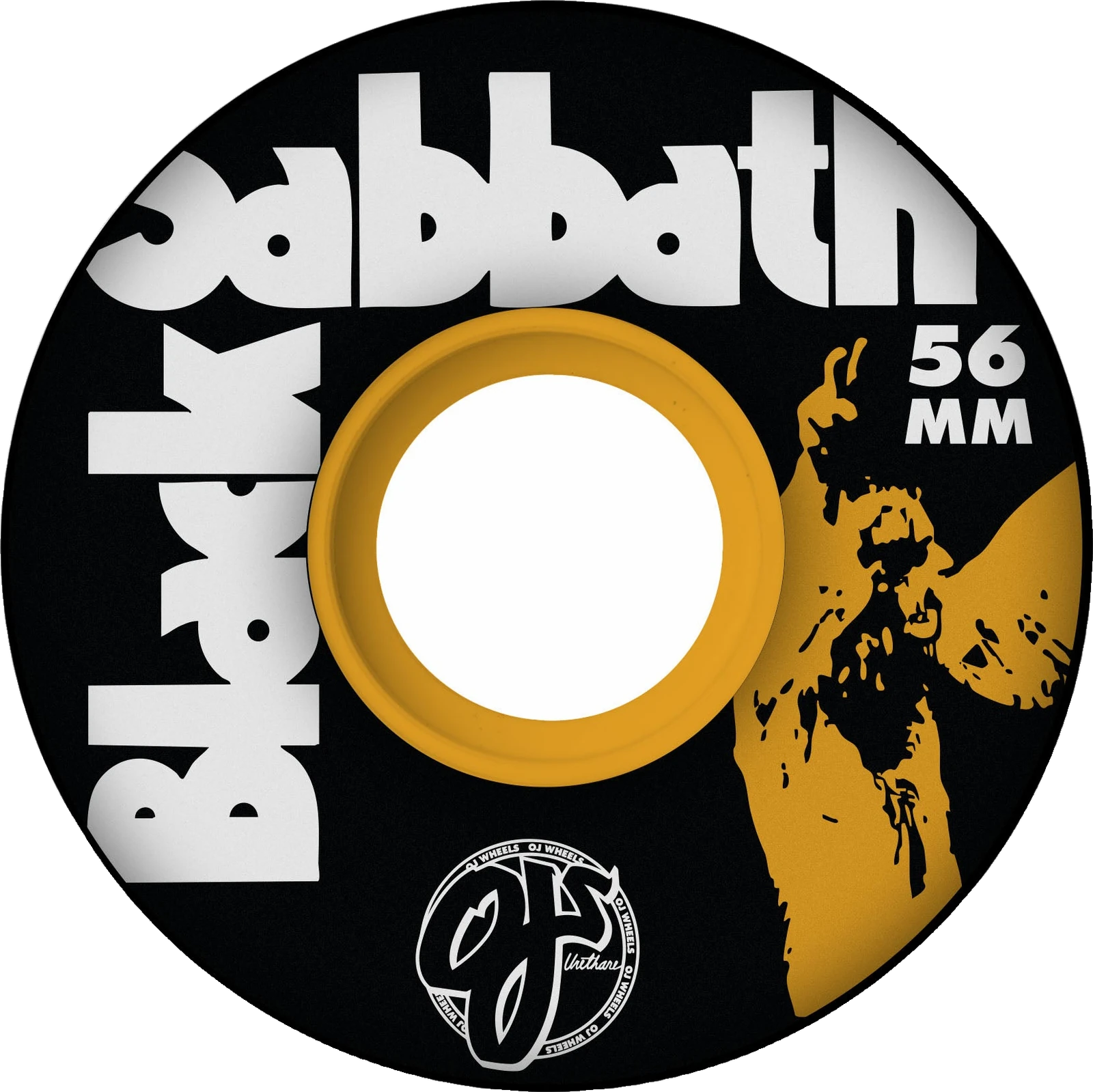 OJ Wheels Black Sabbath Vol 4 Keyframe 56mm 78a wheels | Black