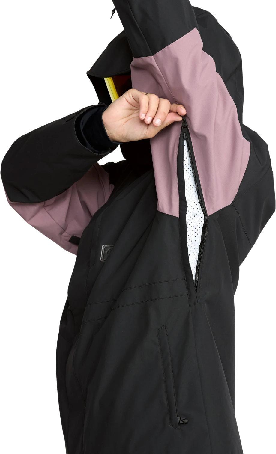 Volcom PRIMRY INS JACKET chaquetas y abrigos hombre detail 5 | Mauve