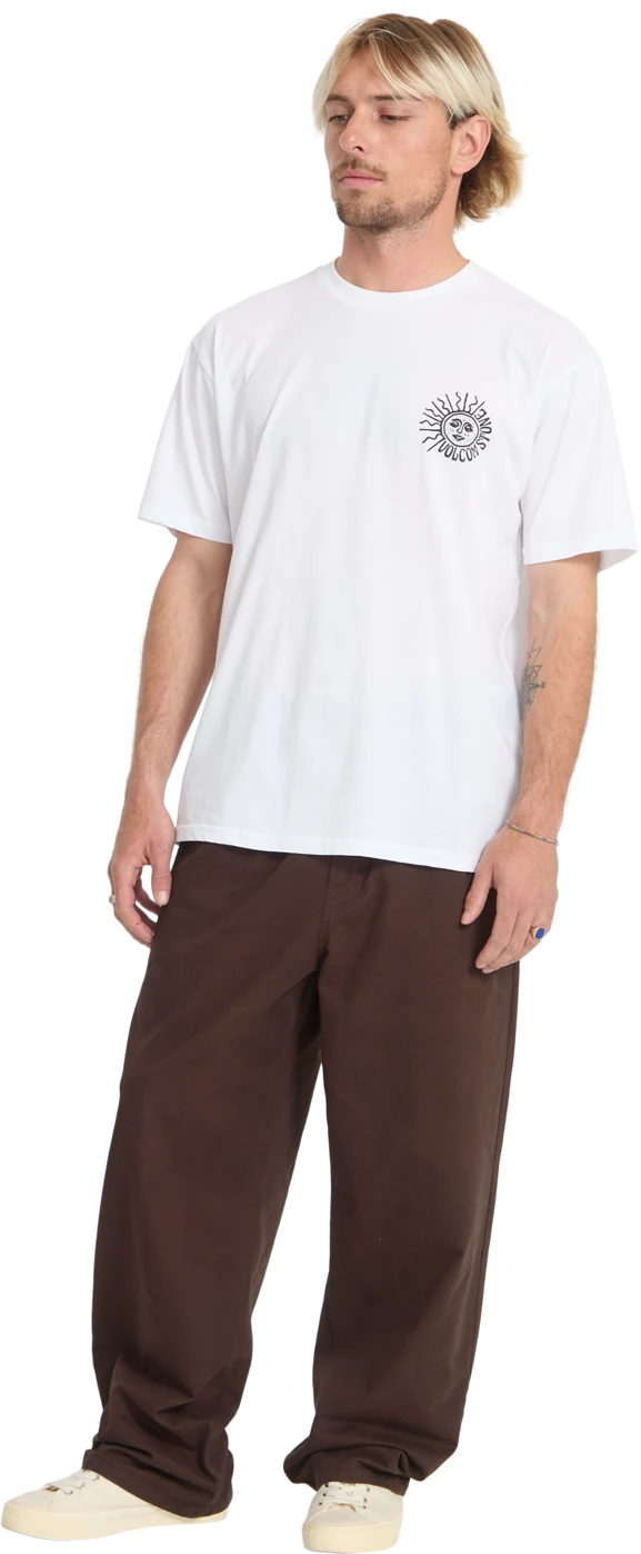 Volcom MAZATLAN SST camiseta manga corta hombre detail 5 | White