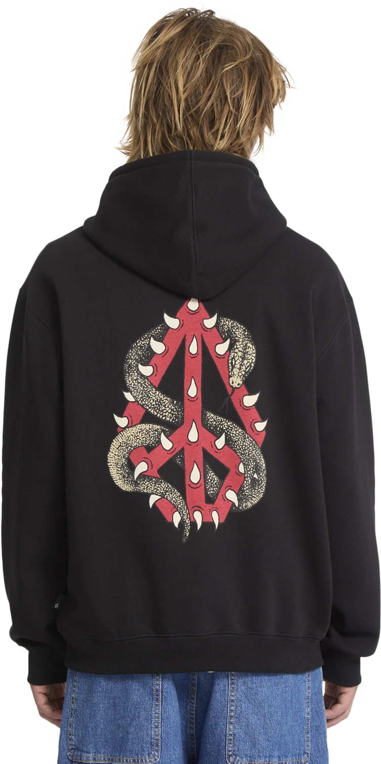 Volcom Watanite sudadera con capucha hombre detail 1 | Black