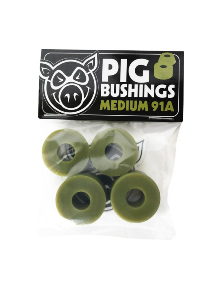 Bagues en caoutchouc pour cochon moyen 91A vert olive