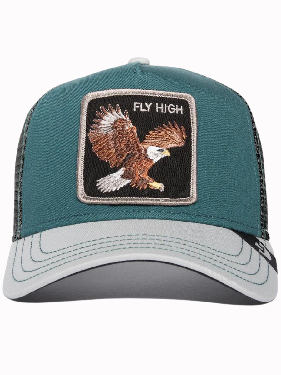 Casquette Trucker The Fly High Bird Goorin Bros - Émeraude | Nouveaux produits | Produits les plus récents | produits les plus vendus | Produits les plus vendus | surfdevils.com