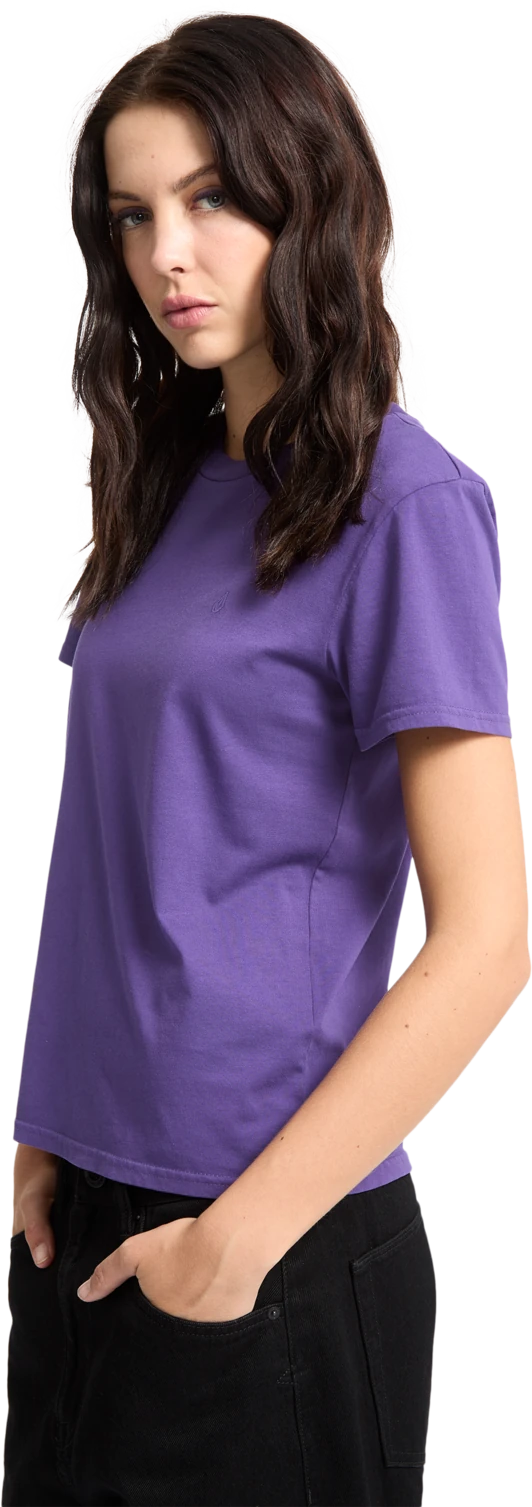 Volcom Solid Stone Emb camiseta manga corta mujer detail 5 | Acai