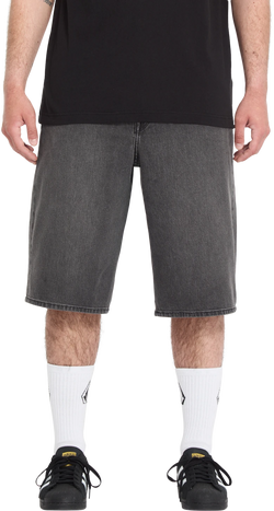 Volcom Chillow Denim Short 24" denim short hombre | Black Grey
