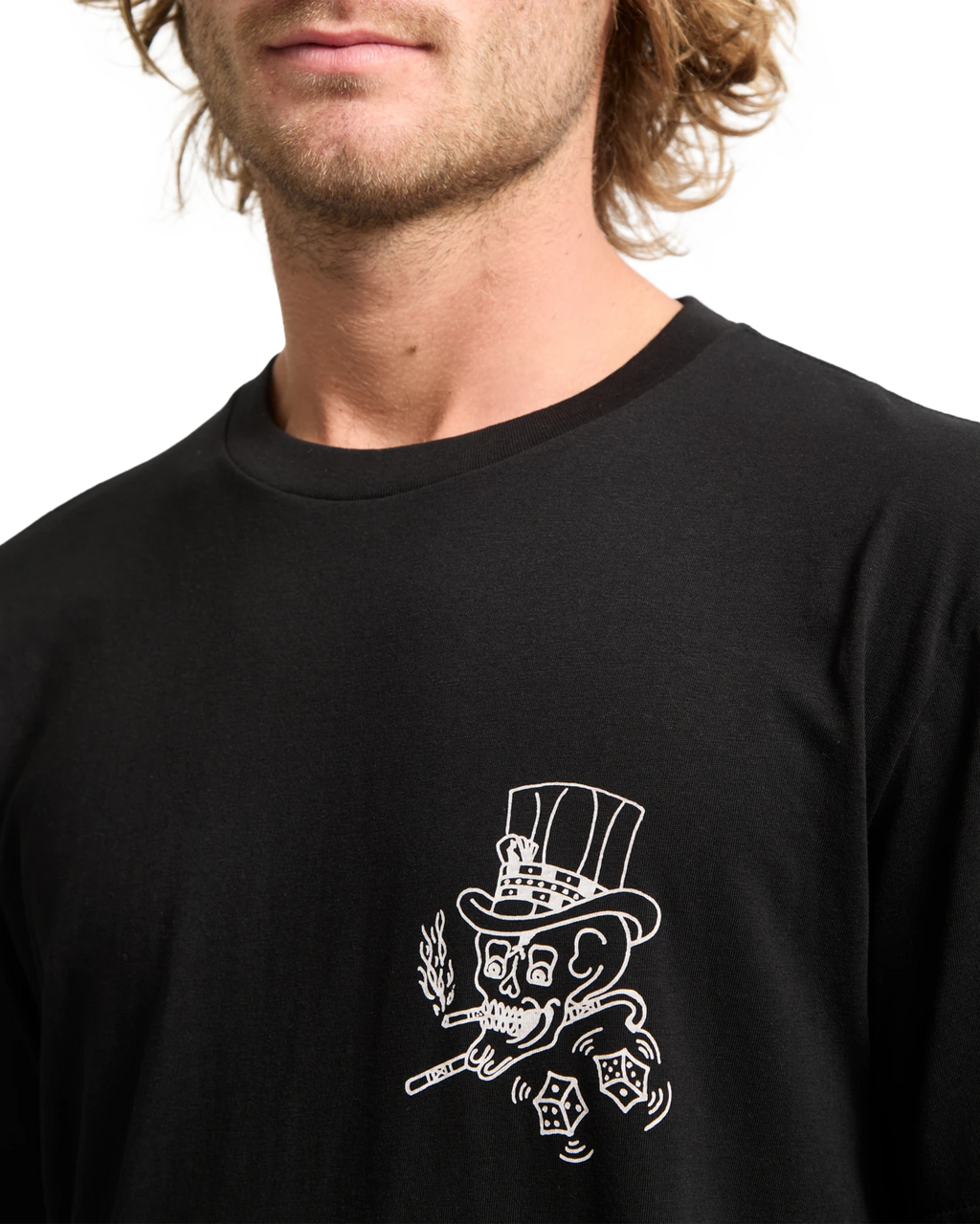 Volcom Harry camiseta manga corta hombre detail 2 | Black
