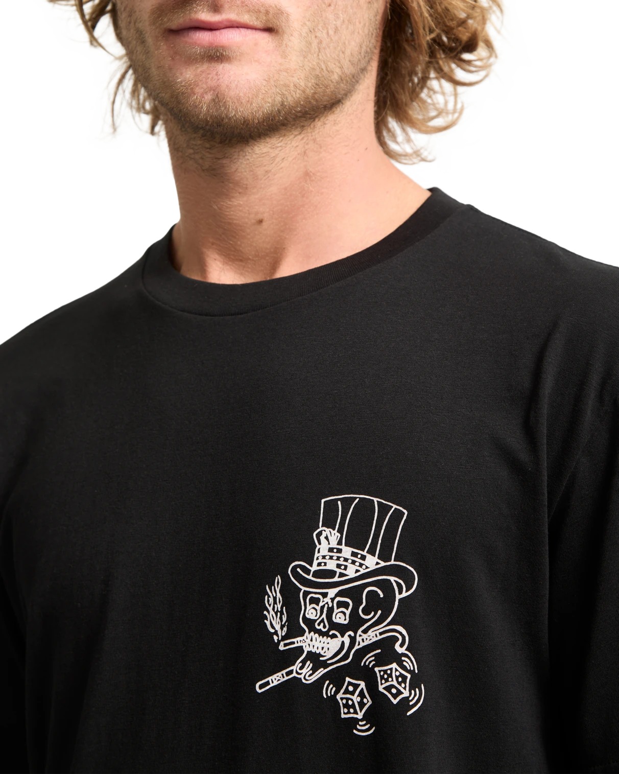 Volcom Harry camiseta manga corta hombre detail 2 | Black