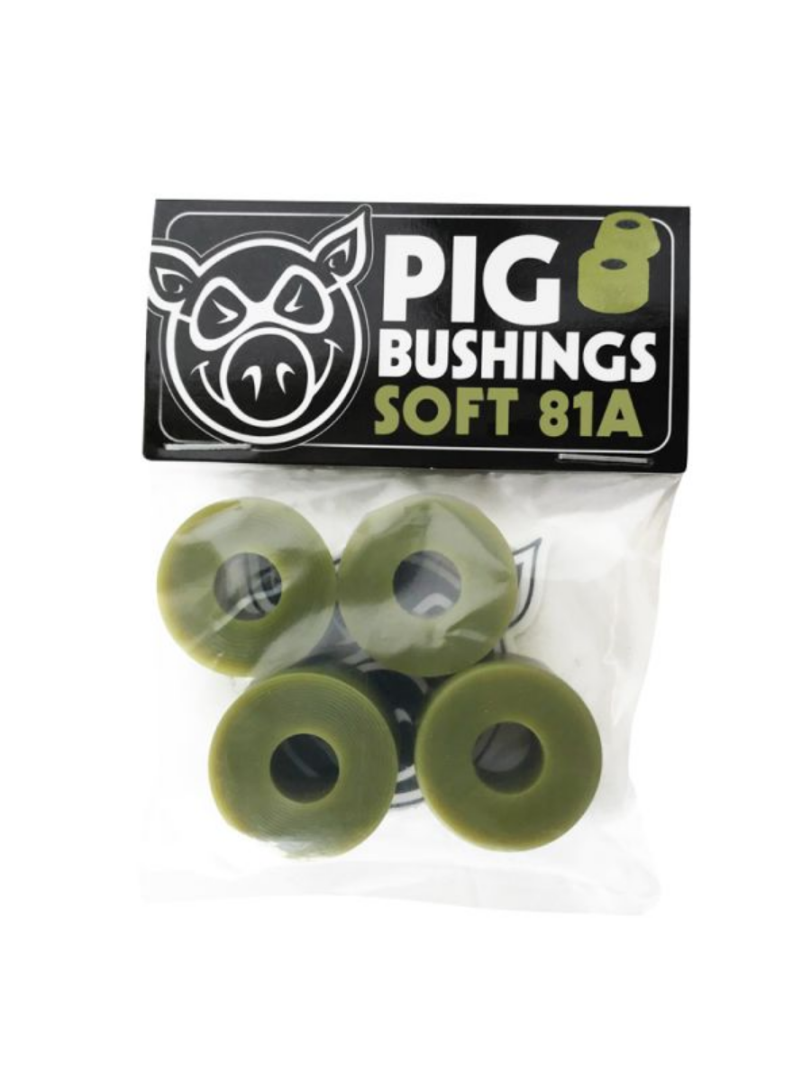 Bagues en caoutchouc pour porcs souples 81A vert olive