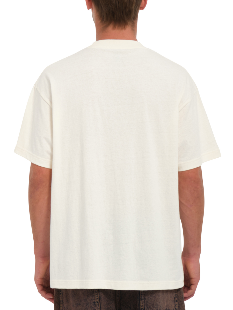 Camiseta Volcom Tomstone - Dirty White | Camisetas de hombre | Camisetas manga corta de hombre | Volcom Shop | surfdevils.com