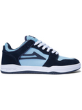 Lakai Telford Low Skate Shoe - Navy Suede