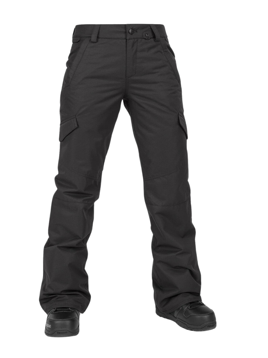 Volcom Bridger Insulated Women's Snowboard Pants - Black | Collection_Zalando | Snowboard Shop | Volcom Shop | Women's snowboard pants | surfdevils.com