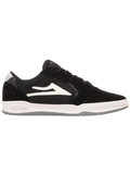 Lakai Atlantic Skate Shoes | Black / Light Grey Suede
