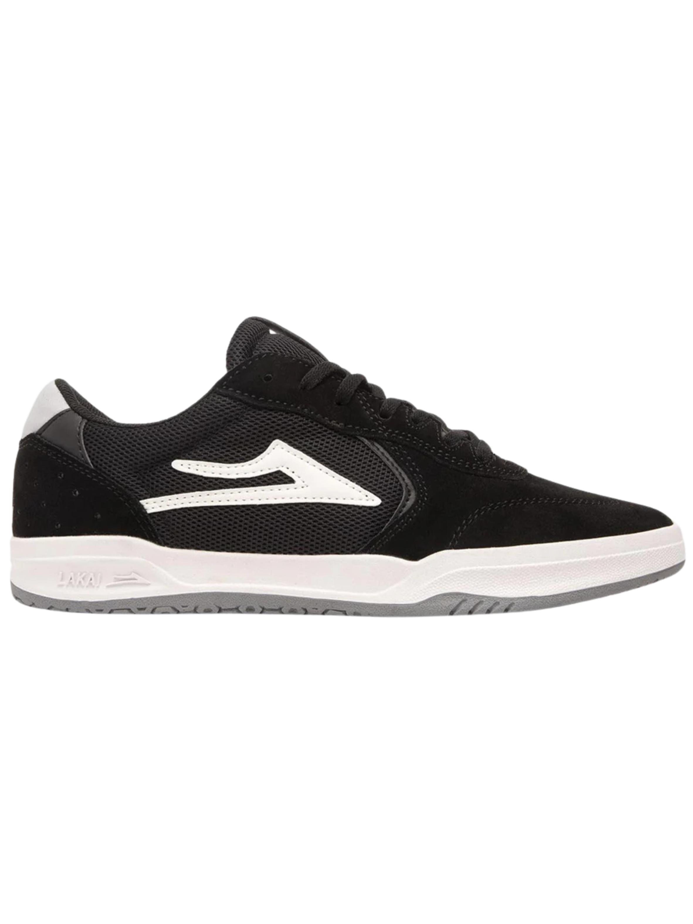 Chaussures de Skate Lakai Atlantic | Black / Light Grey Suede