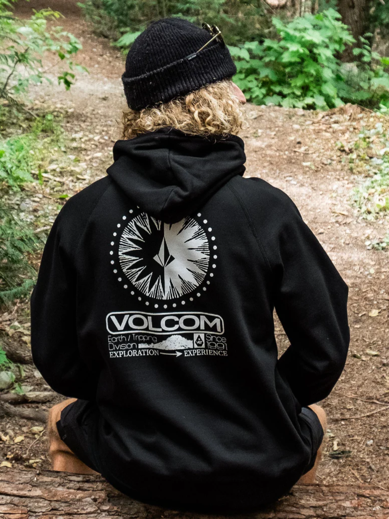 Sudadera con capucha Volcom Outthere - Black