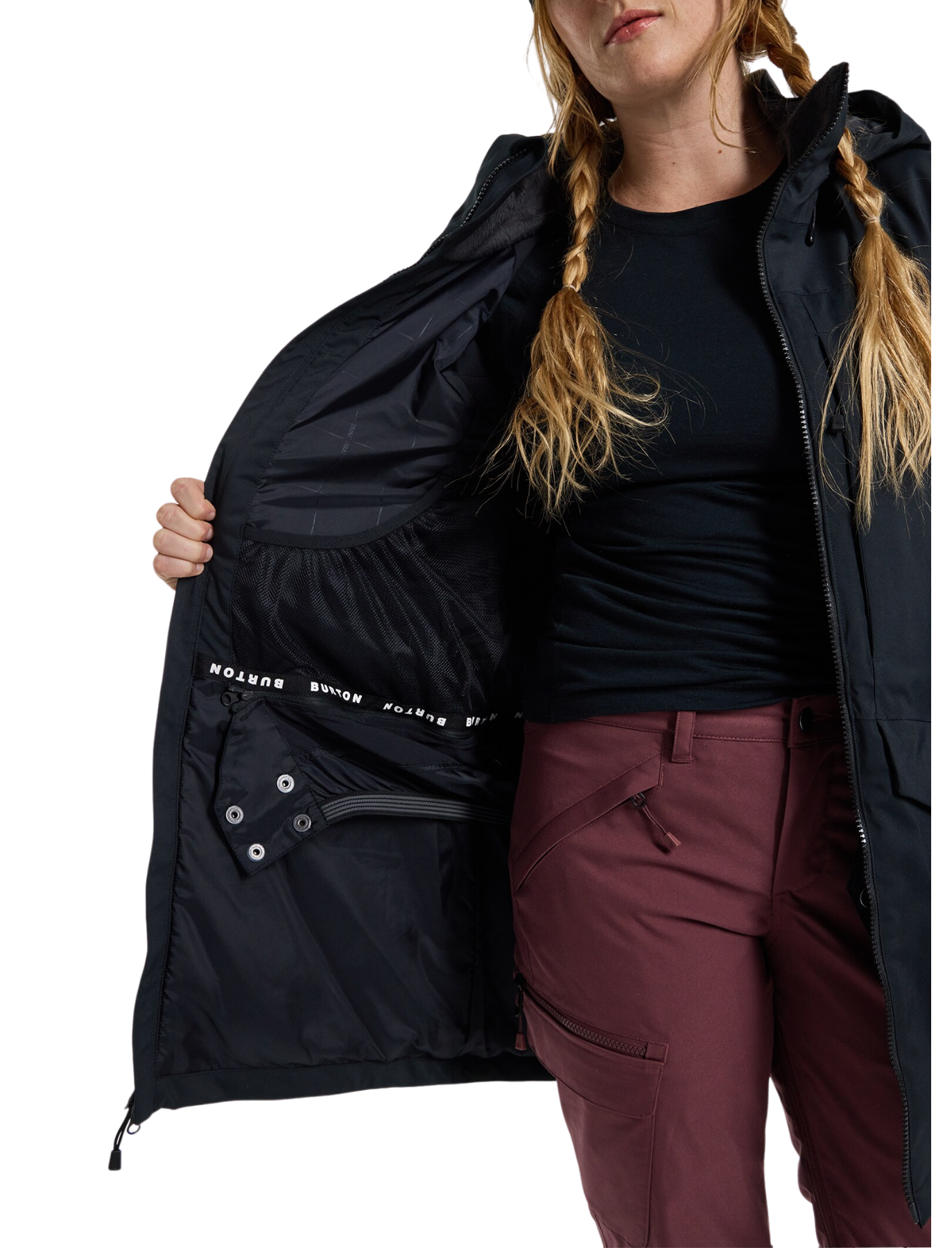 Chaqueta de snowboard Mujer Burton Prowess 2.0 2L - True Black | Best selling products | Burton Snowboards | Chaquetas de snowboard Mujer | Snowboard Shop | surfdevils.com