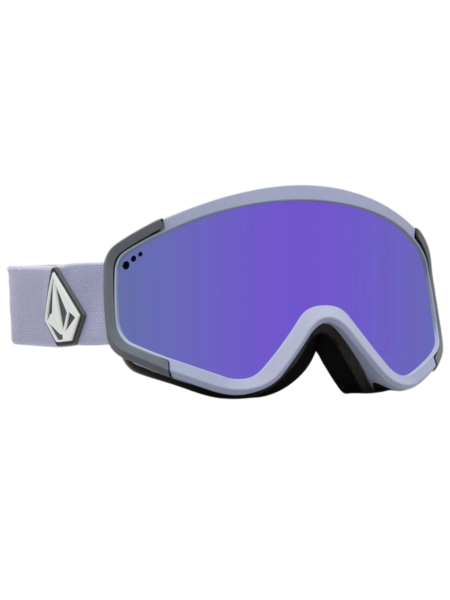 Maschera da neve Volcom Attunga - Lilla/Grigio Viola Cromato + Lente Extra