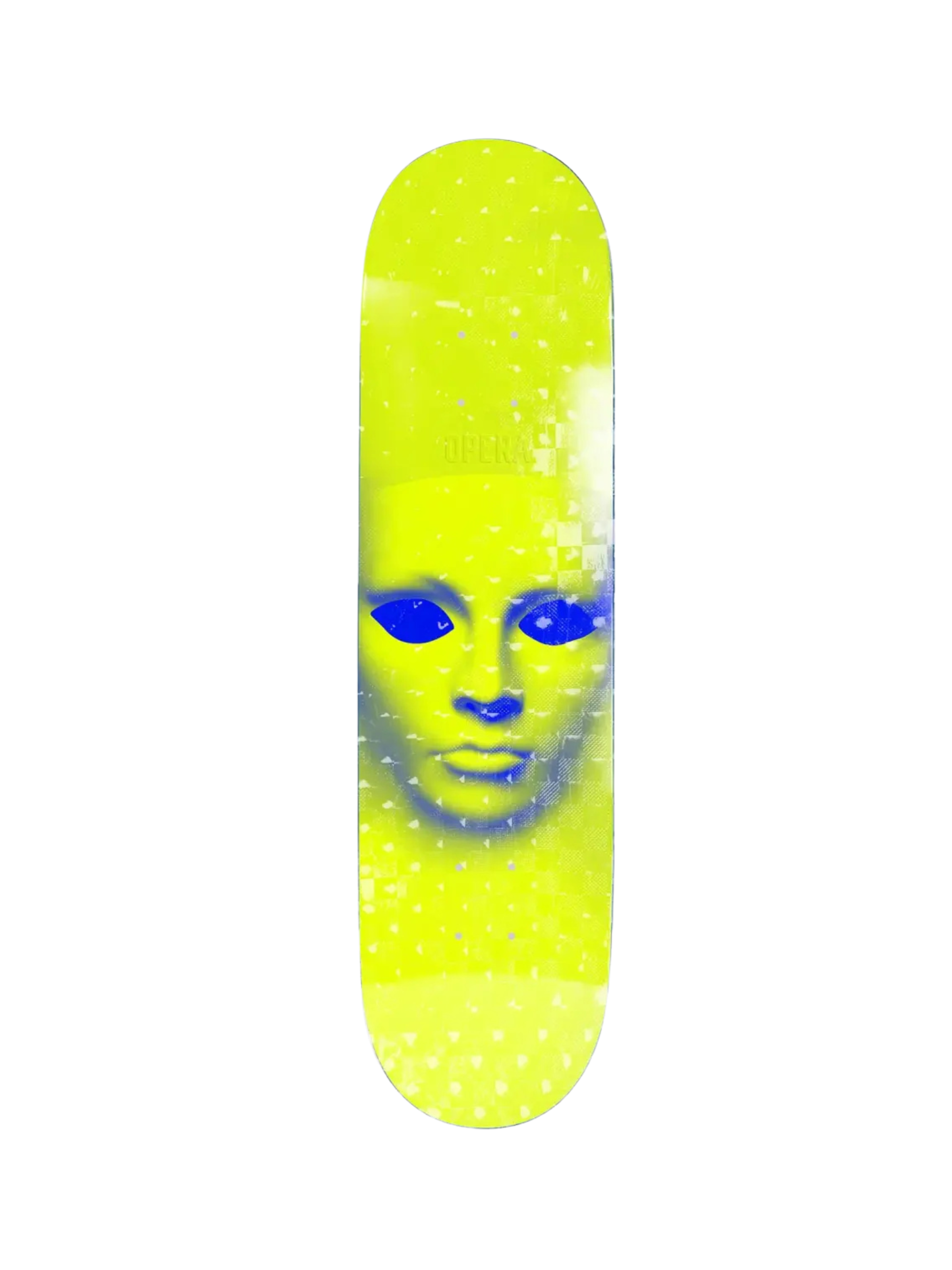Skateboard-Deck Opera Face Ex7 - Yellow Holographic | 8.5"