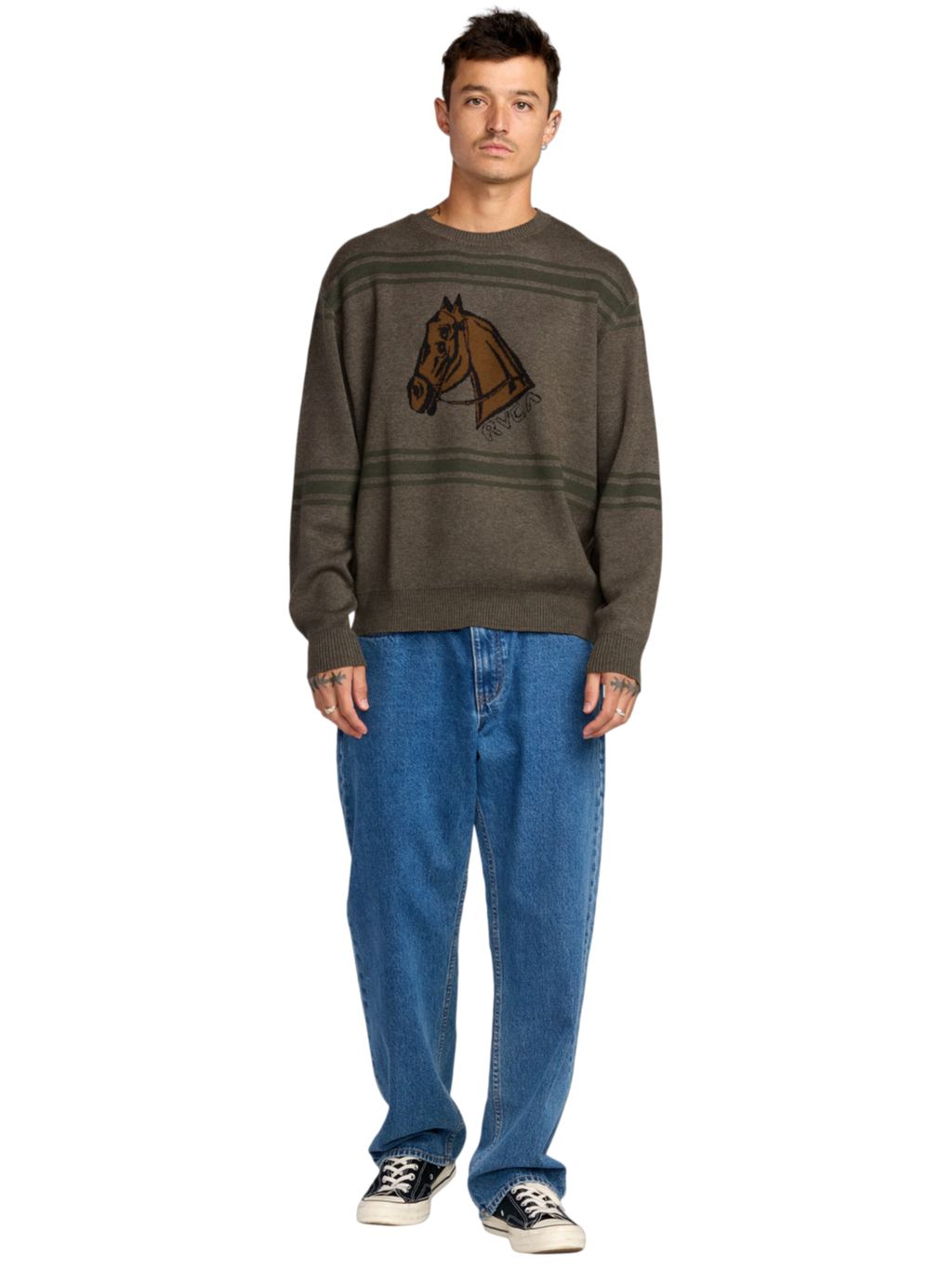 RVCA KSL Sweater | Classic build with creative attitude