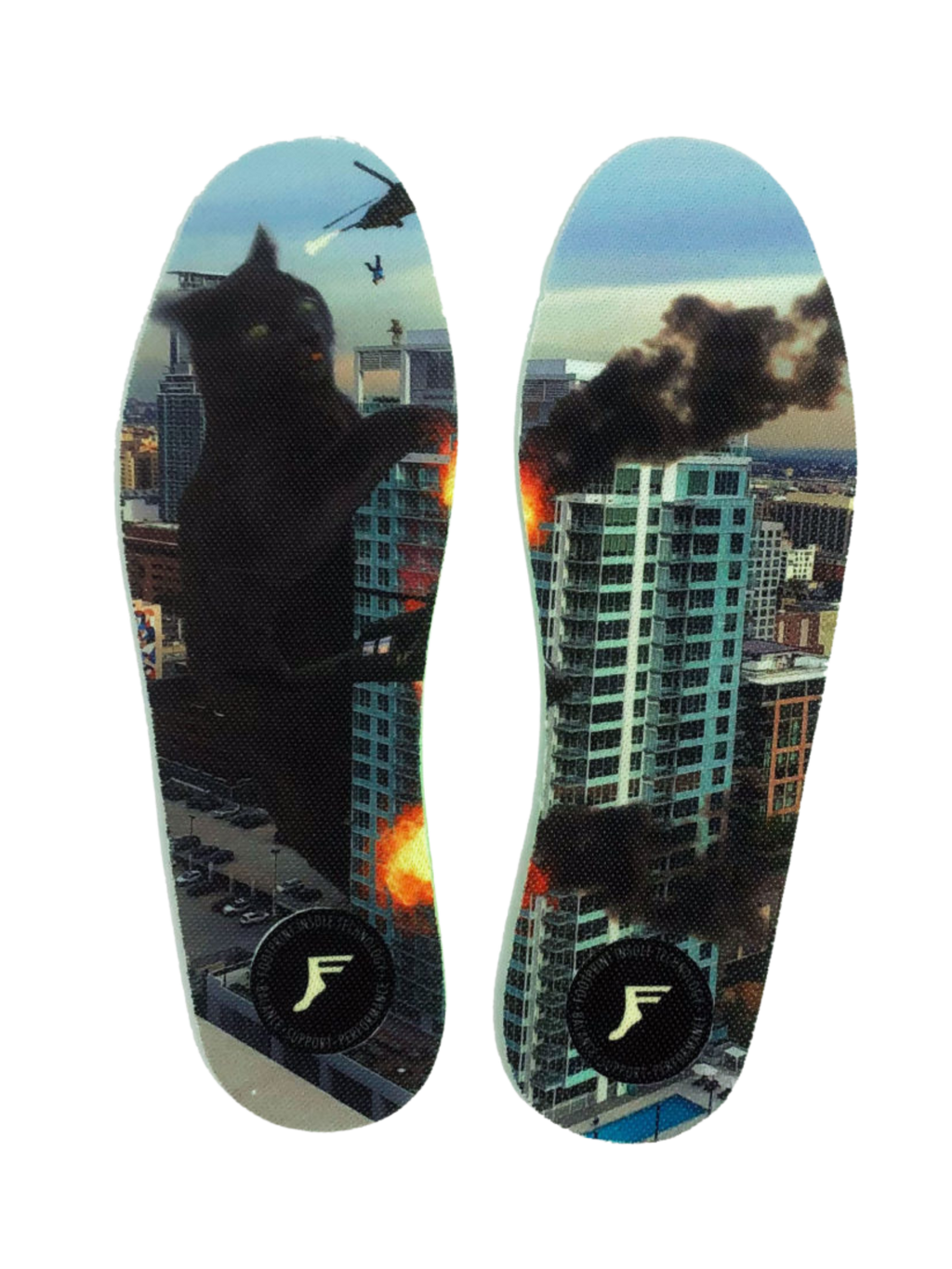 Footprint Kingfoam Flat Insoles 5mm Kittybabe Girl
