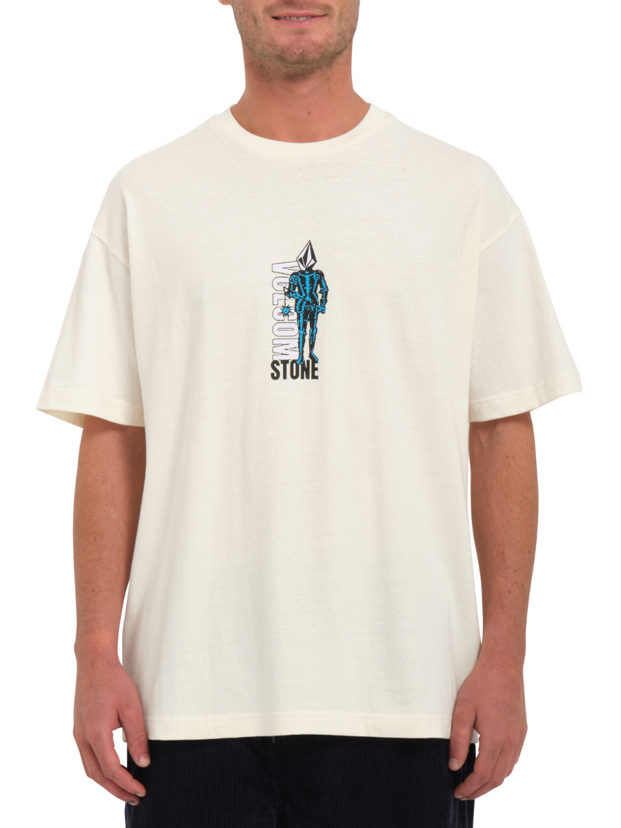 Maglietta Volcom Flail - Bianco sporco