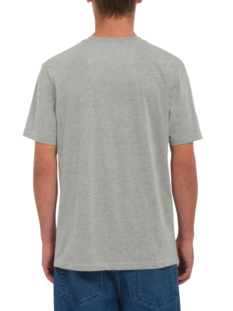 T-shirt Volcom Circle Blanks - Gris chiné | Nouveaux produits | Produits les plus récents | Produits les plus vendus | surfdevils.com