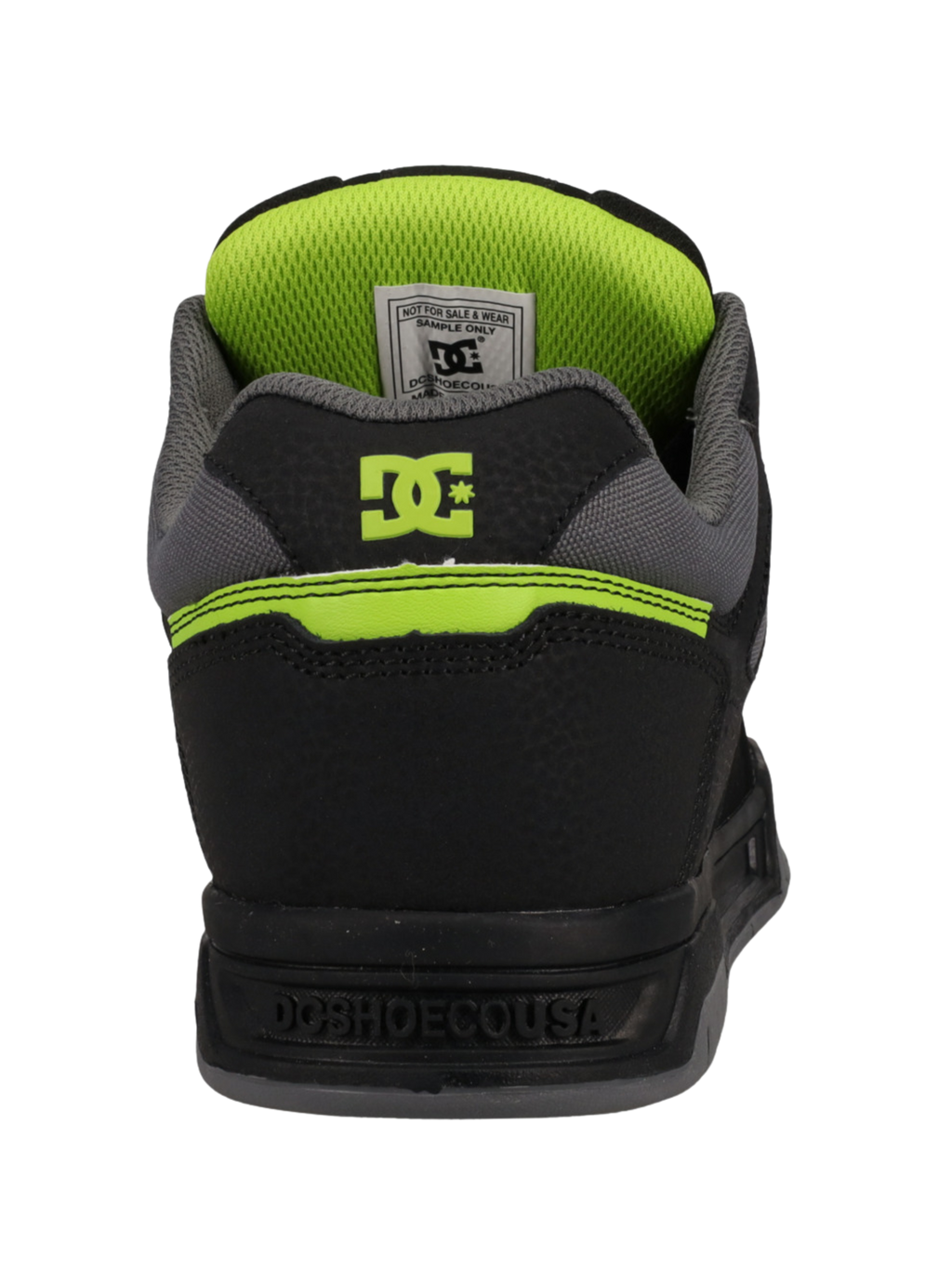 Zapatillas DC Shoes Stag - Black/Grey/Lime