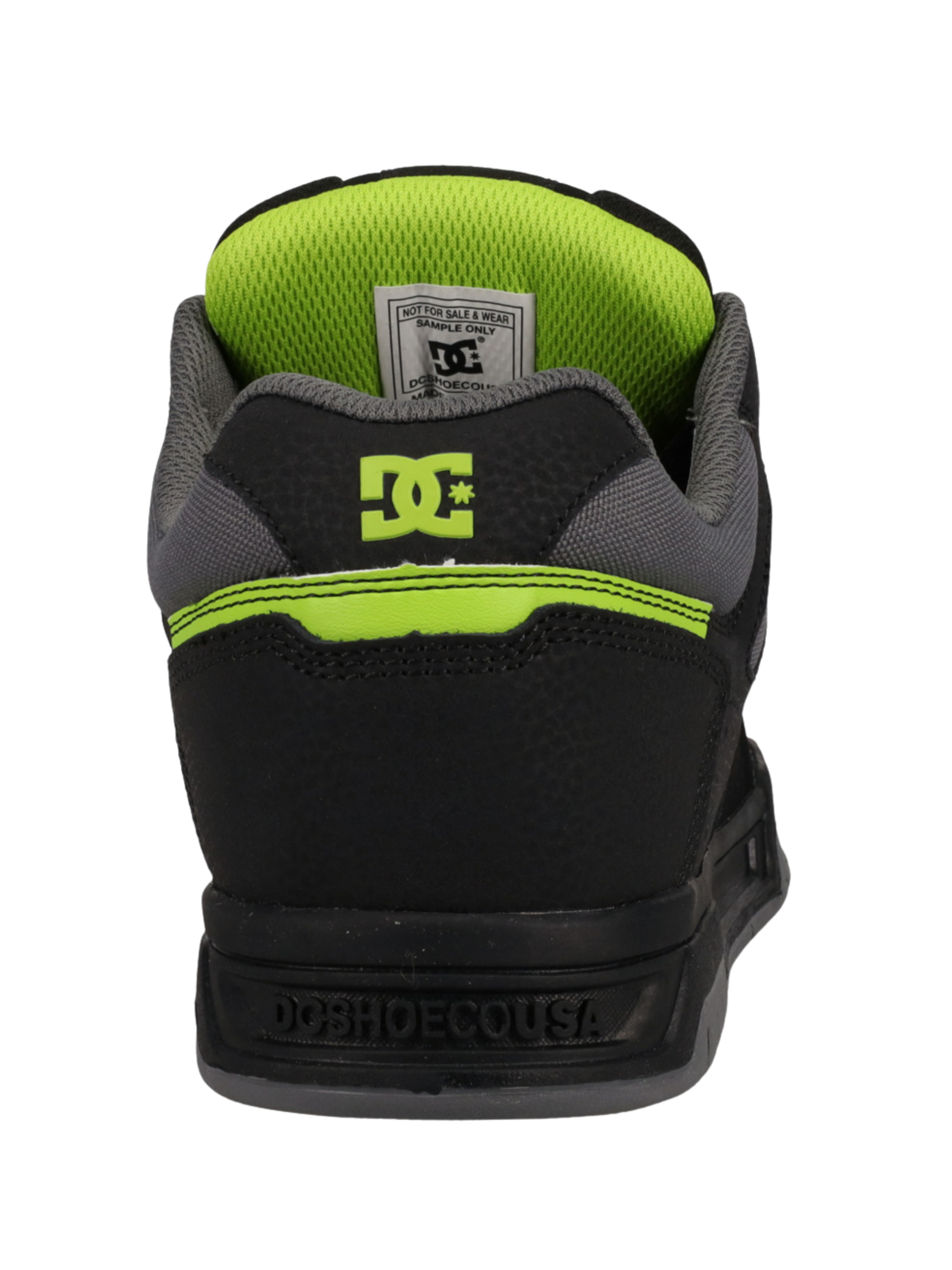 Zapatillas DC Shoes Stag - Black/Grey/Lime