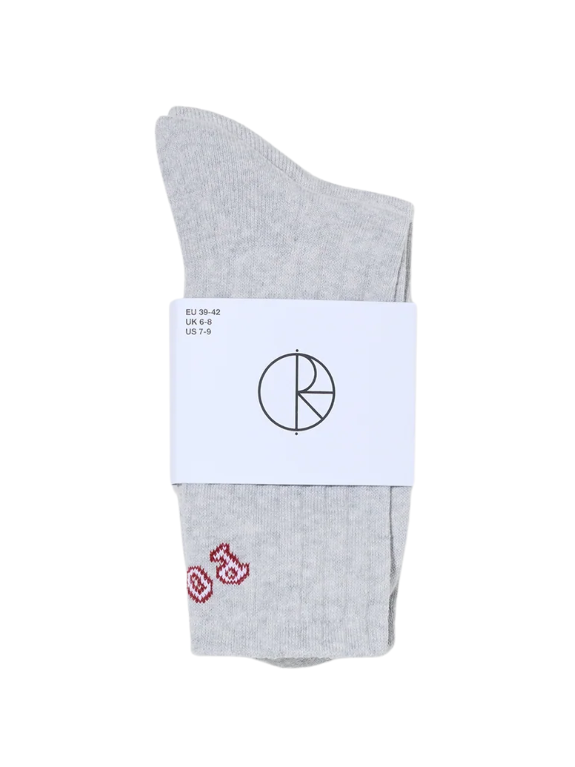 Calzini Polar Skate Co. Large Rib Socks College