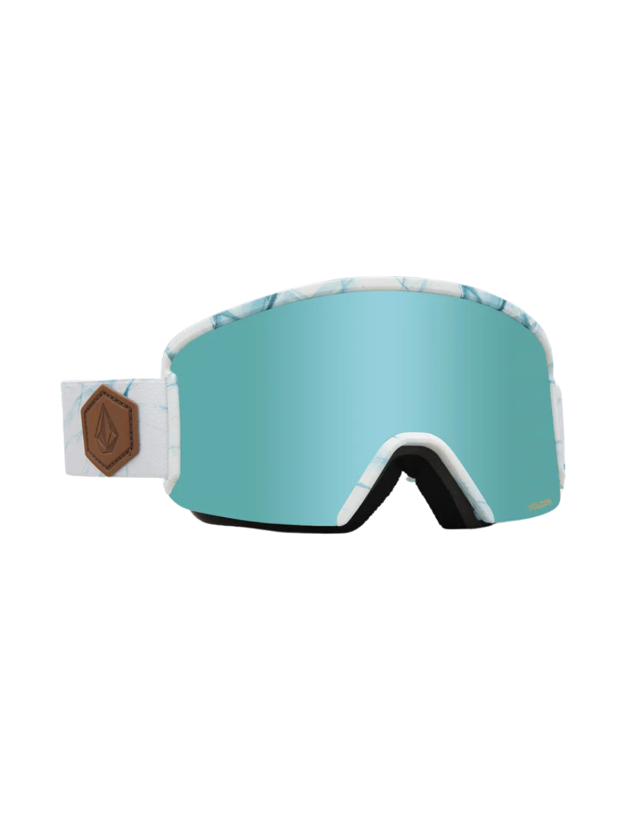 Volcom Garden Blizzard Schutzbrille – White Ice Chrome + zusätzliche Linse