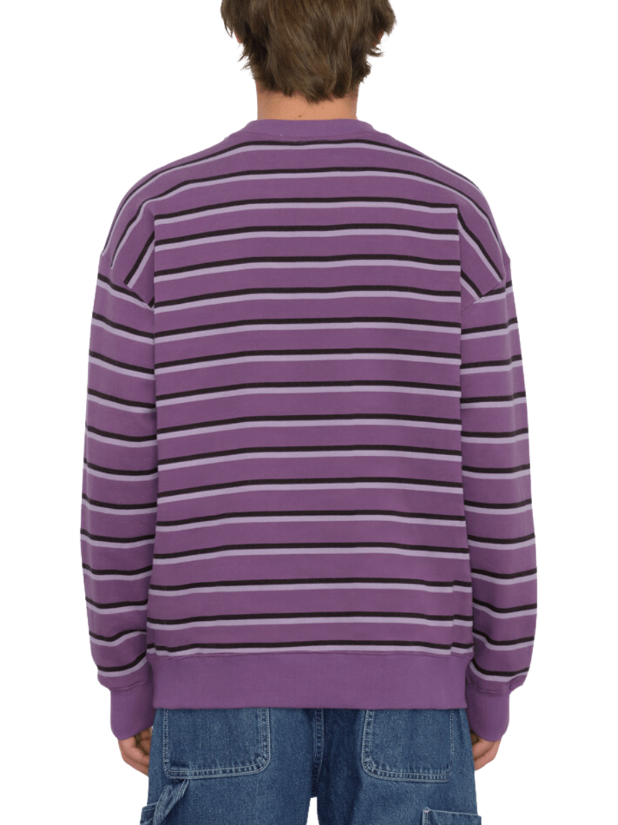 Volcom Rayeah Crew Sweatshirt – Dunkellila | alle Sweatshirts | Meistverkaufte Produkte | Neue Produkte | Neueste Produkte | Pullover-Hoodies | Sammlung_Zalando | Volcom-Shop | surfdevils.com