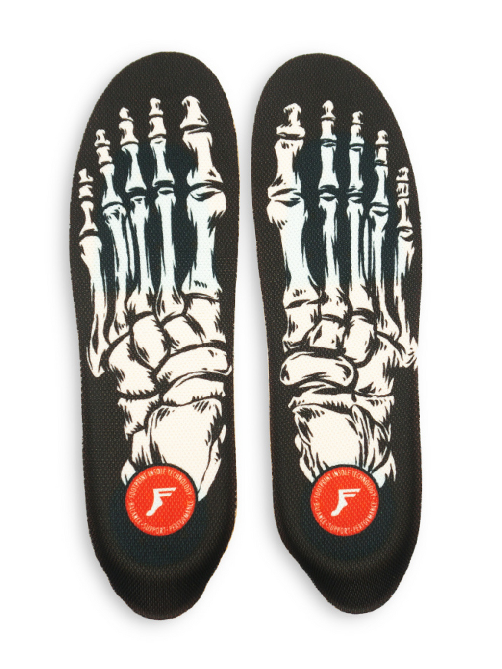 Plantillas Footprint Insoles Kingfoam Elite (Action Sport Gel) Mid - Skeleton Black