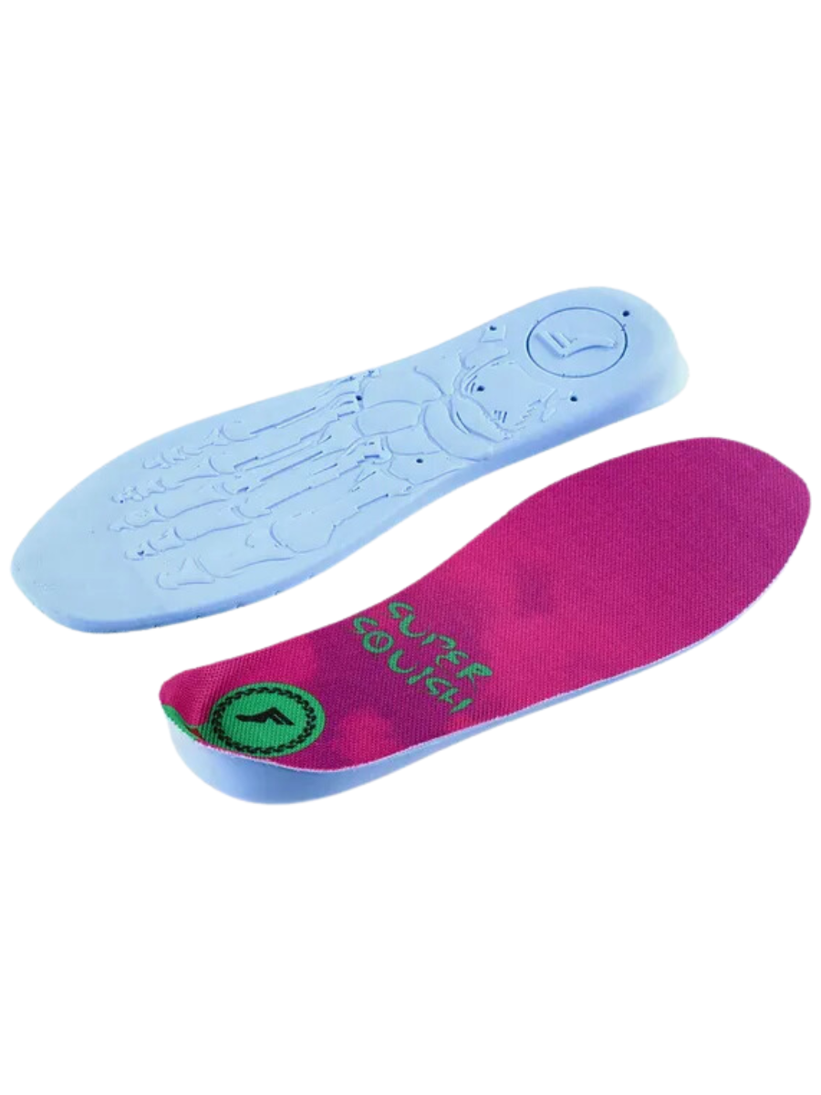 Semelles intérieures Footprint Super Squish Classic - Vert Violet