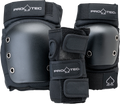 Pro-Tec Pro-Tec Street Gear 3-Pack Open Back Black protecciones | Black