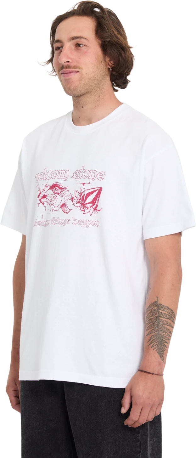 Volcom INGROW LSE SST camiseta manga corta hombre detail 2 | White