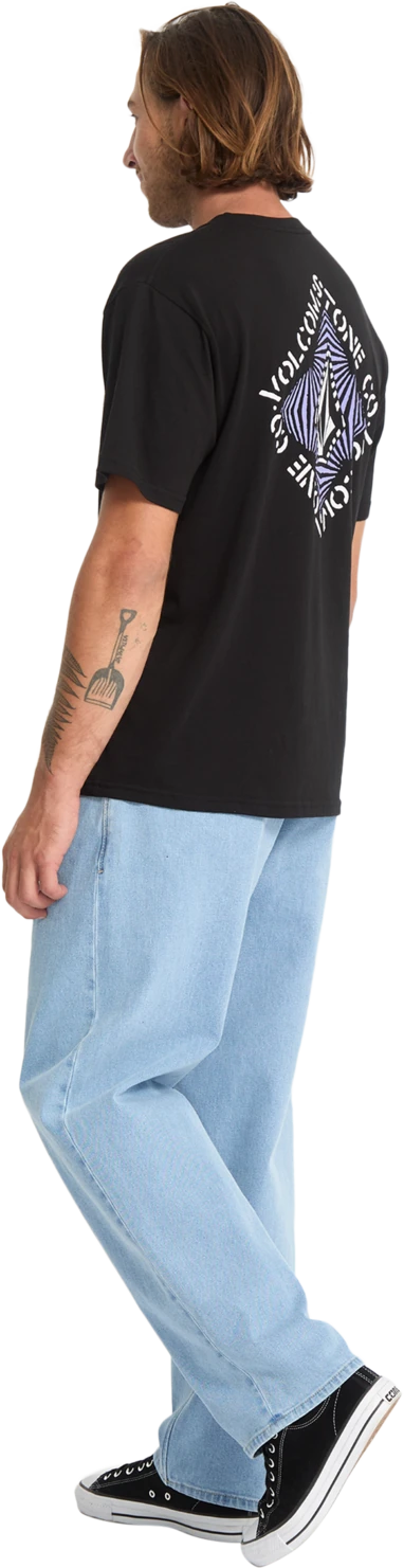Volcom Obtical camiseta manga corta hombre detail 3 | Black