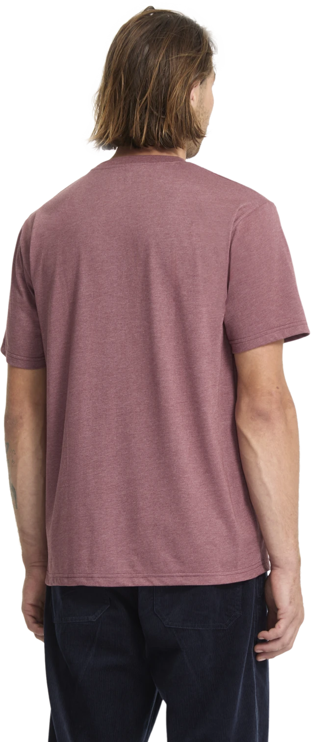 Volcom Circle Blanks camiseta manga corta hombre detail 1 | Merlot