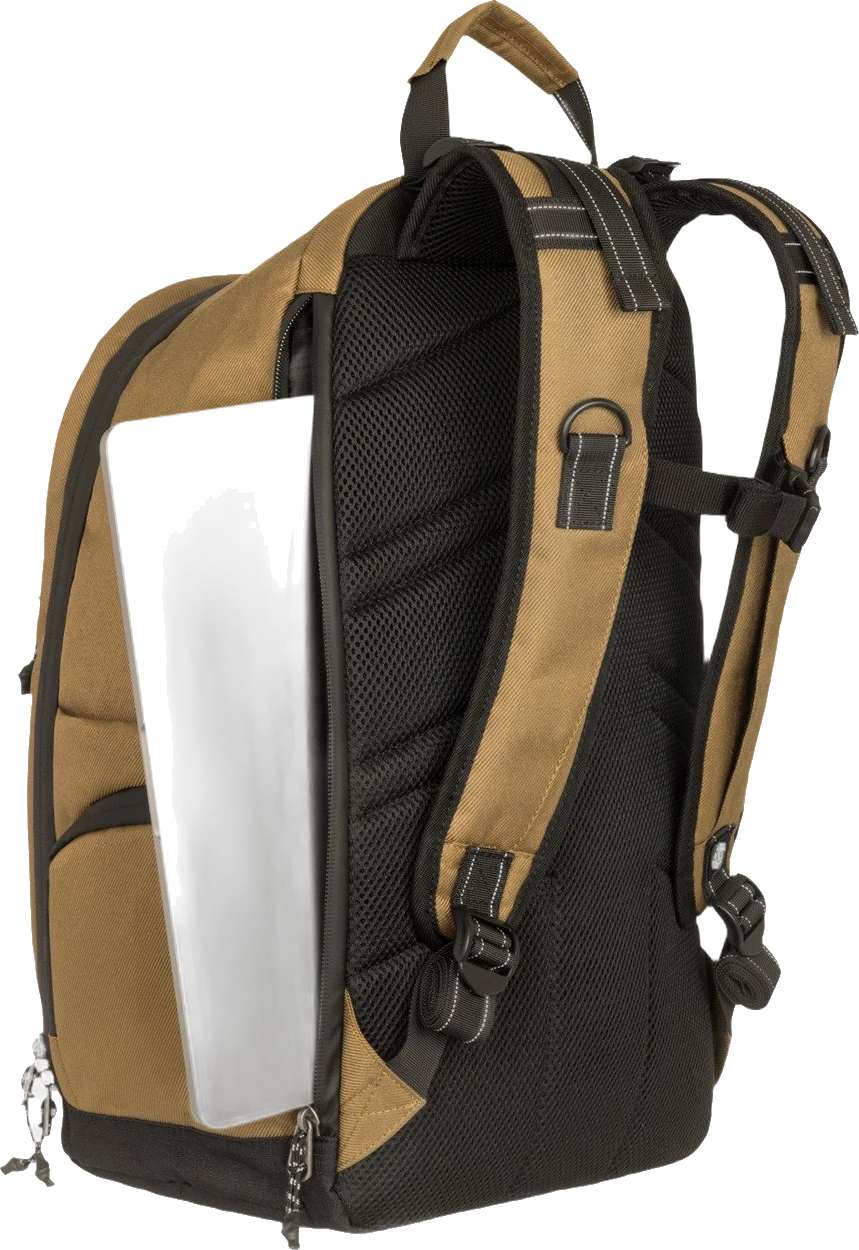 Element Scheme Skate Mochila híbrida grande para skate backpack detail 3 | Marrón