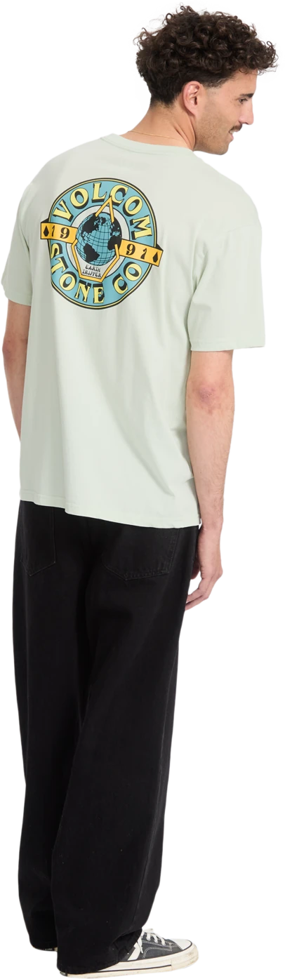 Volcom GLOBULAR SST camiseta manga corta hombre detail 6 | Pale Aqua