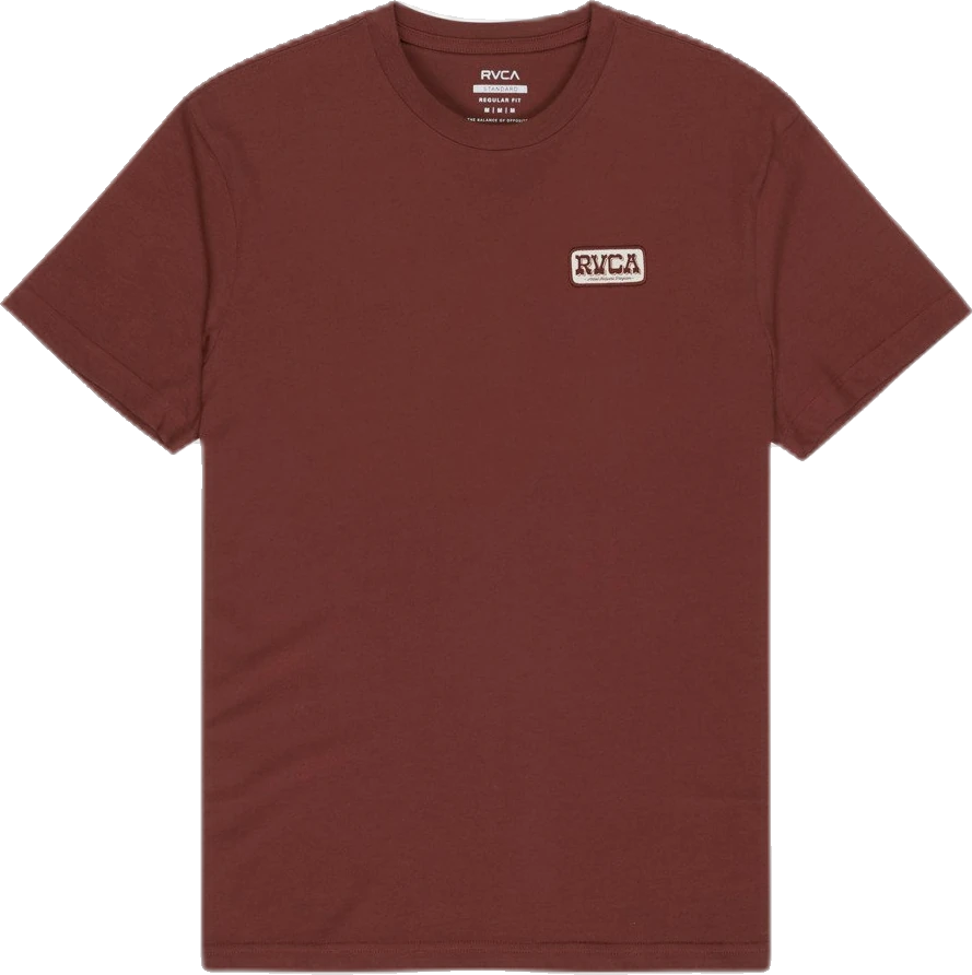 Rvca Old West Camiseta de manga corta camiseta manga corta hombre detail 4 | Rojo