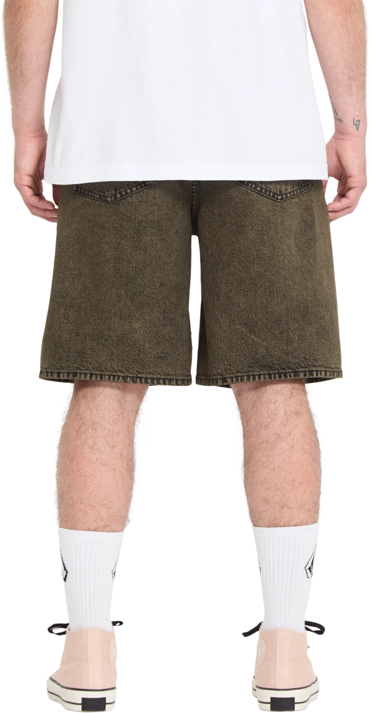 Volcom Billow Denim Short 22" denim short hombre detail 1 | Sage Leaf