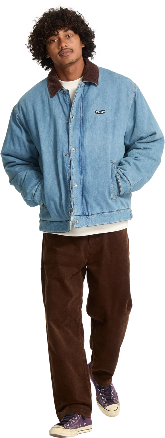 Volcom Stonewish Jacket heavy jacket hombre detail 5 | Denim